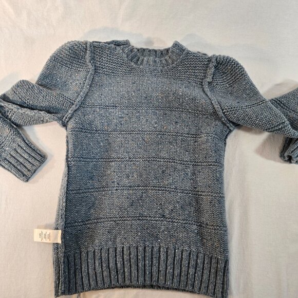 Rebecca Taylor LA VIE Teal Thick Soft Comfy Merino Wool Sweater Size M LIKE NEW! - Picture 10 of 16